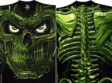 Asta La Vista Baby! Футболка светится в темноте с двух сторон! Лучшая футболка из этой серии!